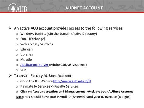 aub portal|aubnet.